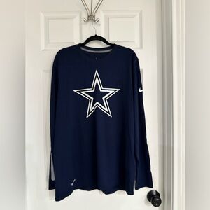 NFL Nike Dri-Fit Navy Blue Cowboys Shirt